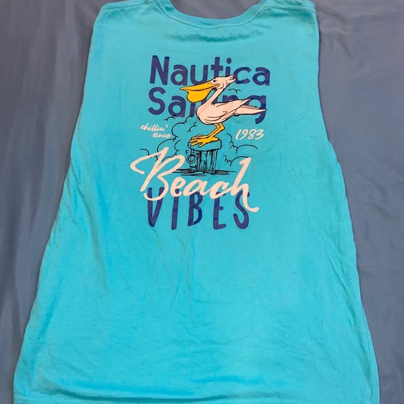 Nautica Short Sleeve. Size Mens Medium - Picture 3 of 3